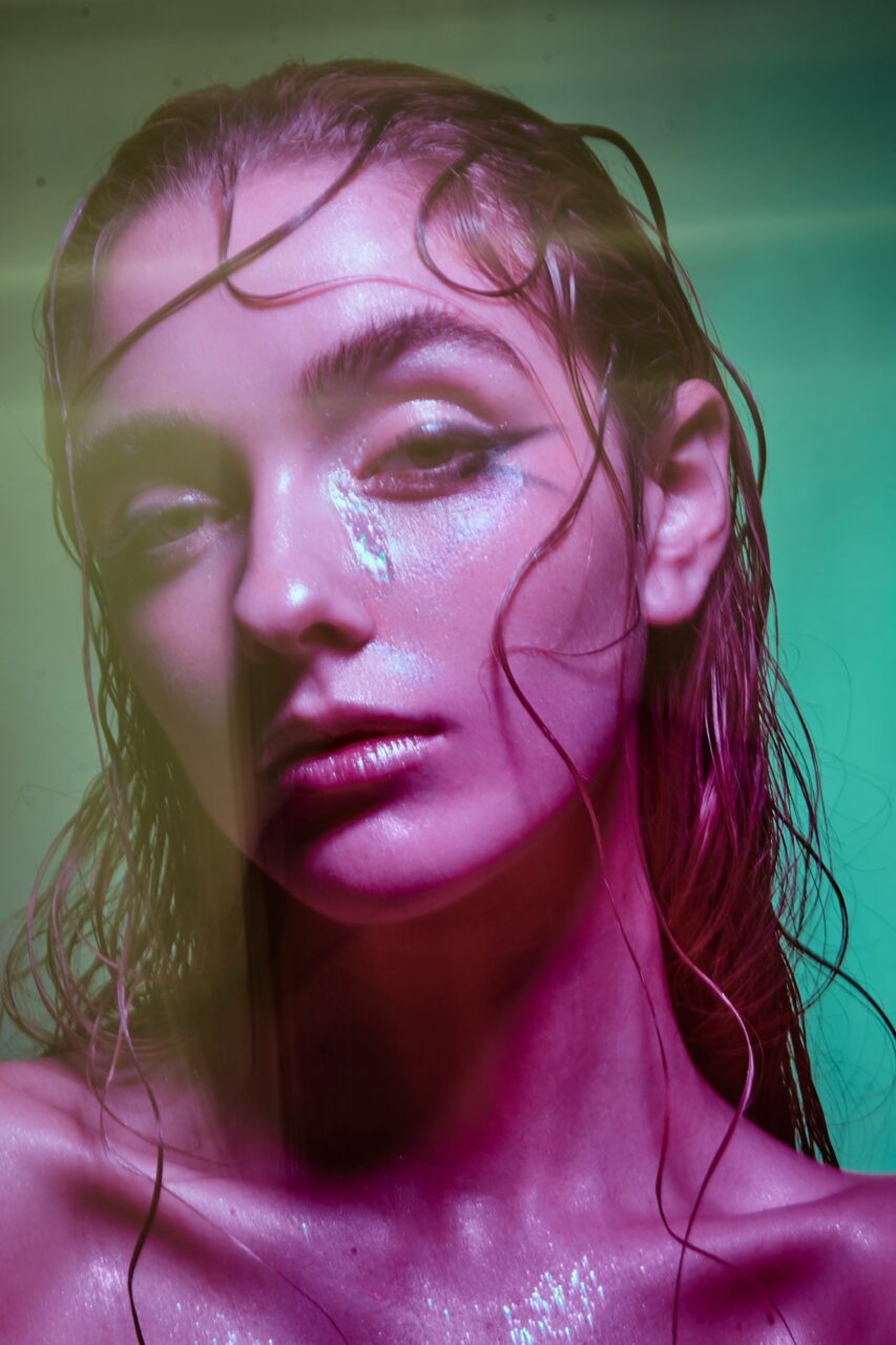 Editorial beauty Estudio Kobe con Delfi Ventola