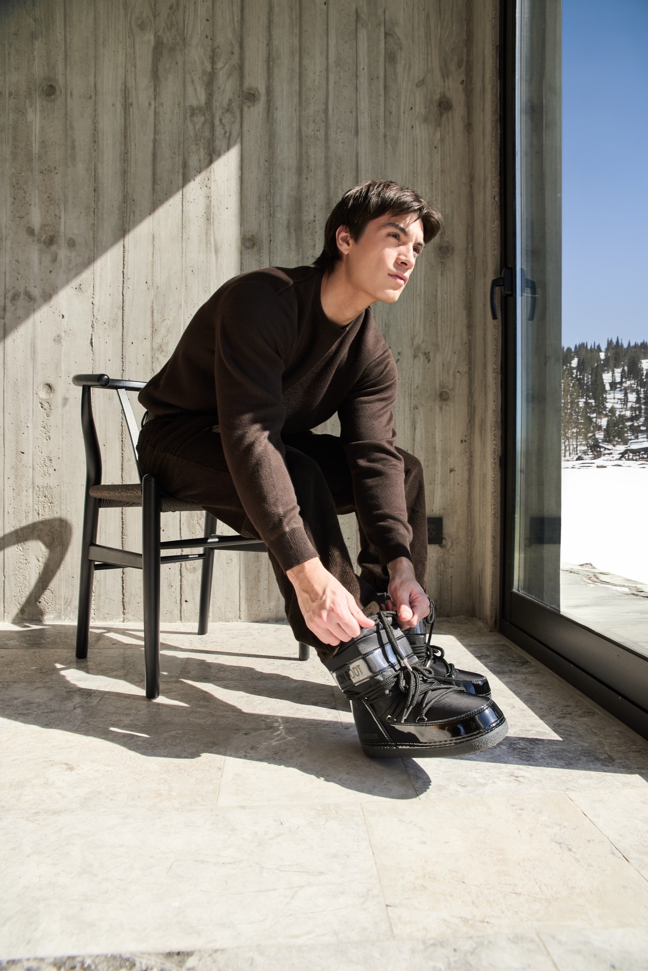 Campaña fotográfica MINERAL FW'26 LIDASE por Estudio Kobe